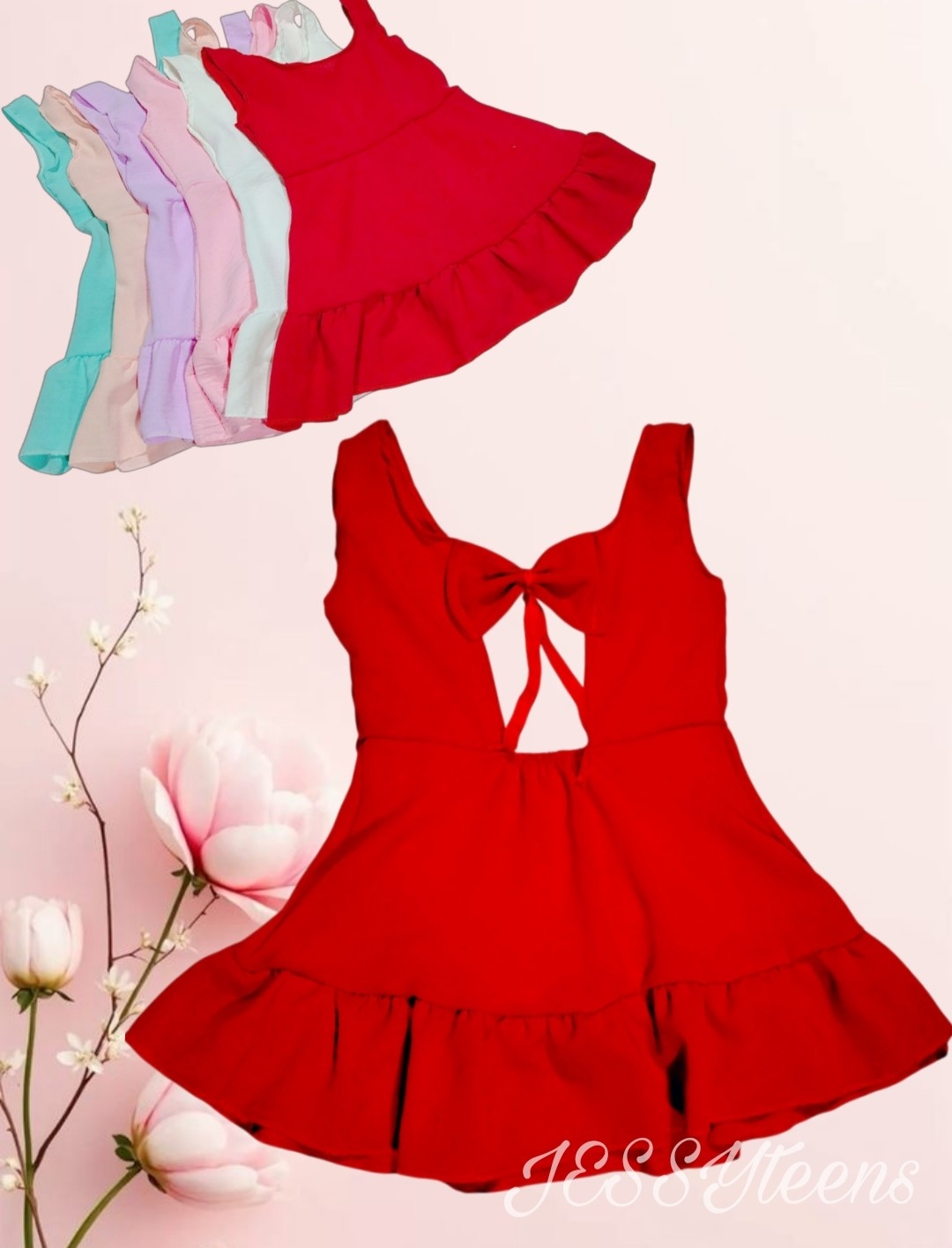 Vestido Cey con Moño en la Espalda - Imagen 2