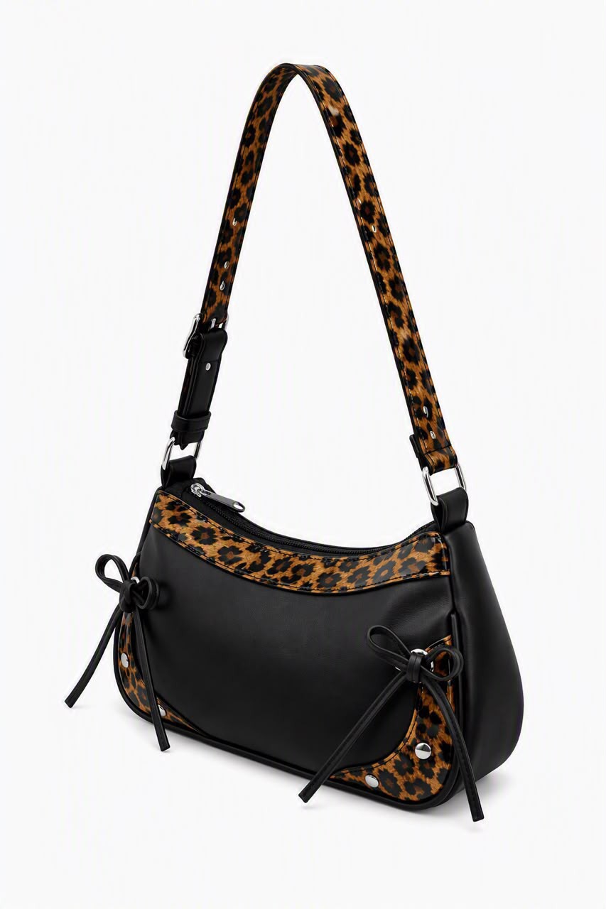Mini Bag Coquette Animal Print-charol-groco - Imagen 5