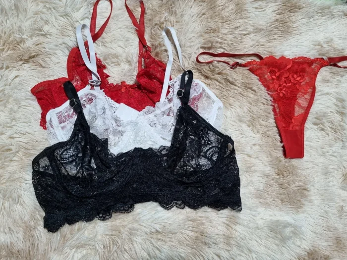 Conjunto de Puntilla con Aro