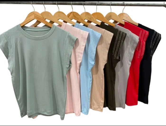 Remera Japonesa con Brillos