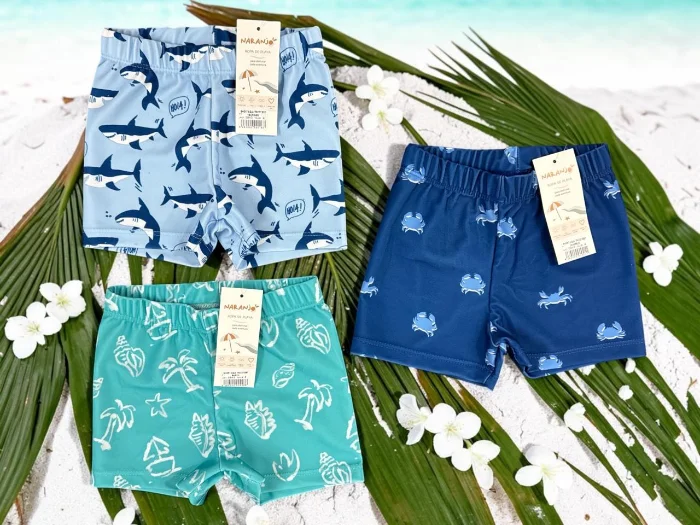 Short Uv Estampado Nene "naranjo" T.(10-12 Años) Art.5943-1 (en Bolsa Ziploc)
