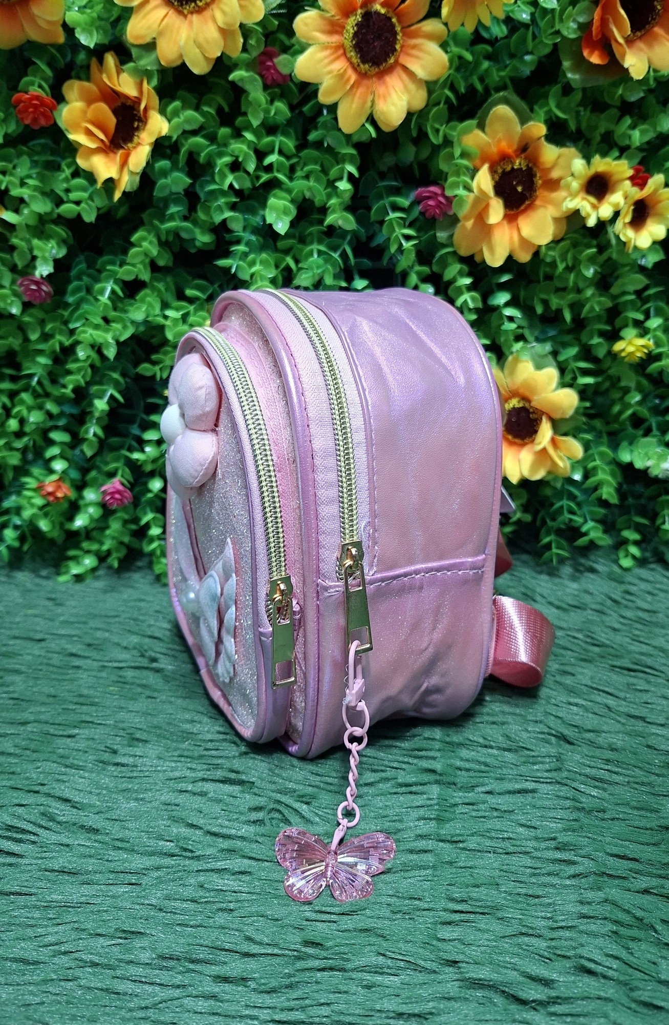Mini Mochila para Nenas Cuero Pu Excelente Calidad - Imagen 4