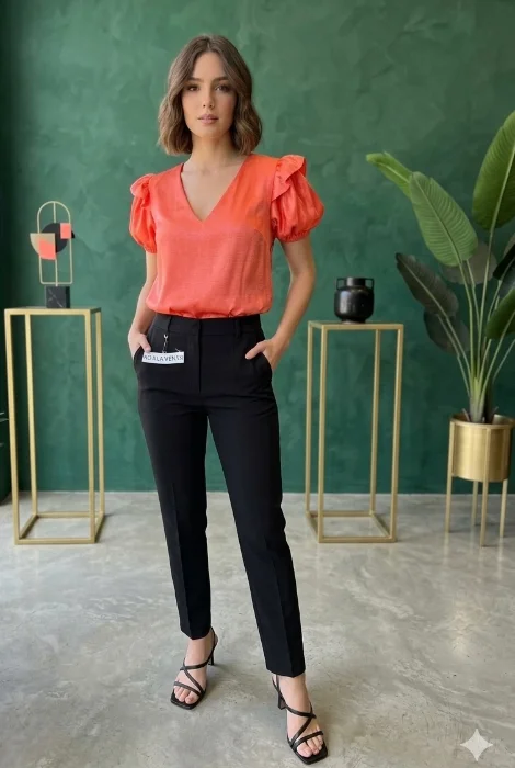 Blusa Fucsia