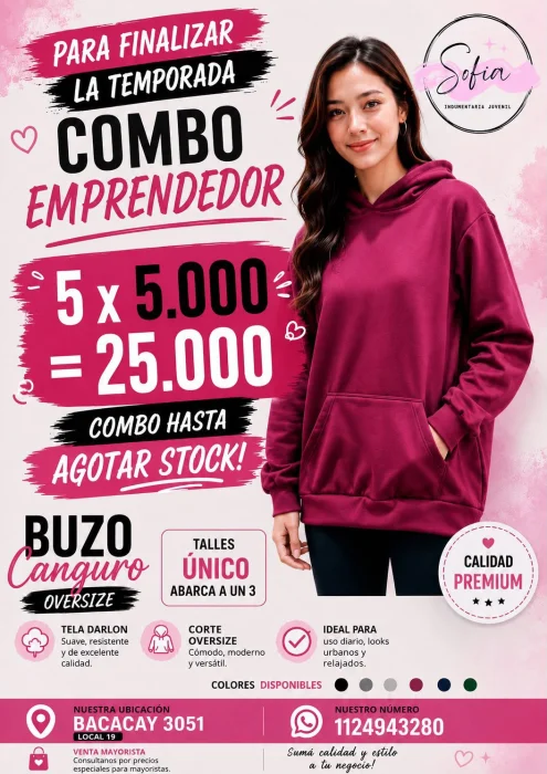Buzo Oversize