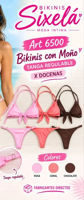 Art 65000 Bikinis C/moño Nuevas
