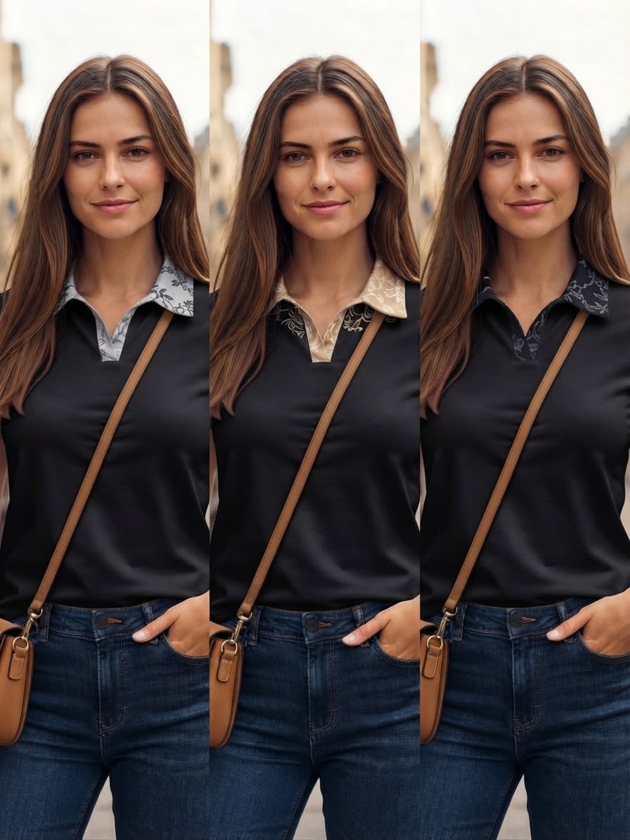 Remera Cuello Camisero - Imagen 2