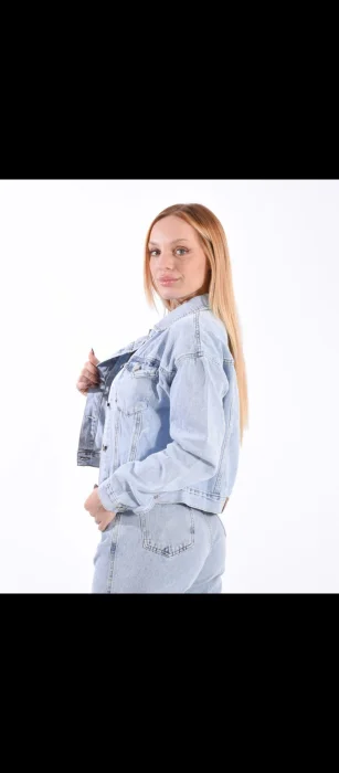 Campera Celeste Neva Over
