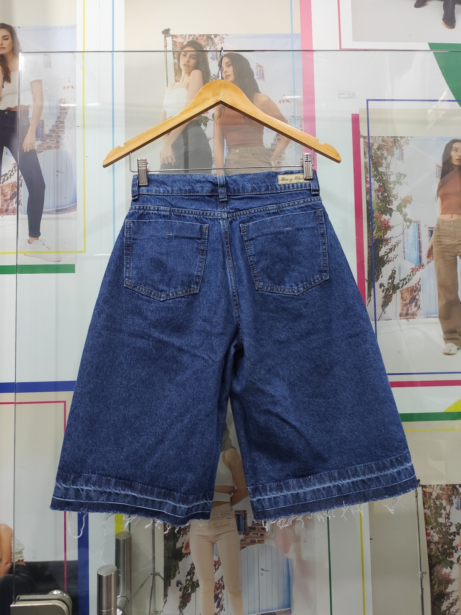 Pantalón 3/4 Azul - Imagen 2