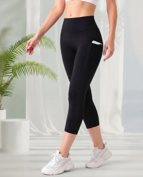 Capri   con    Bolsillos   Lycra