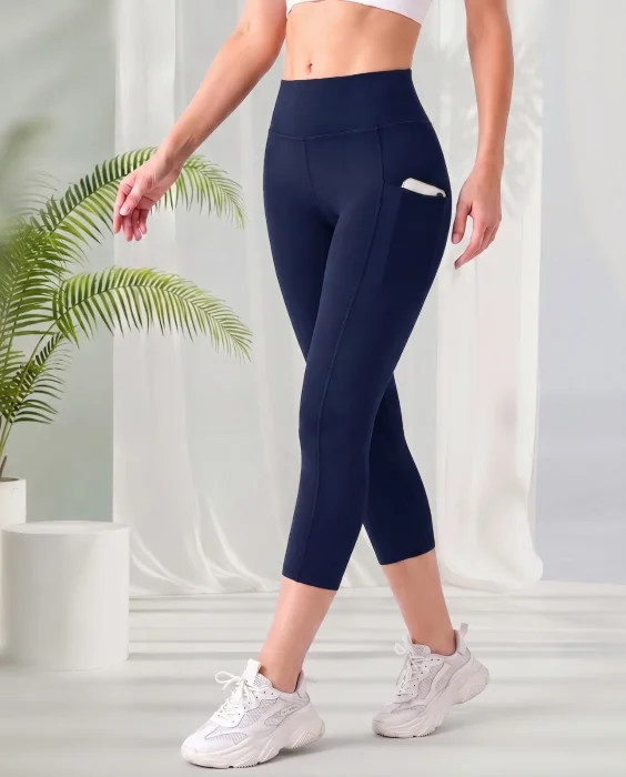 Capri    con    Bolsillos    Lycra