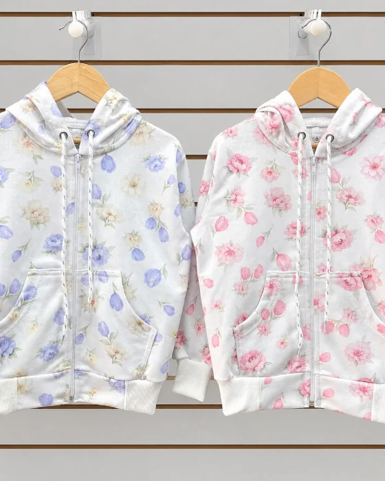 Campera Alg Rústico Estampado- Nena