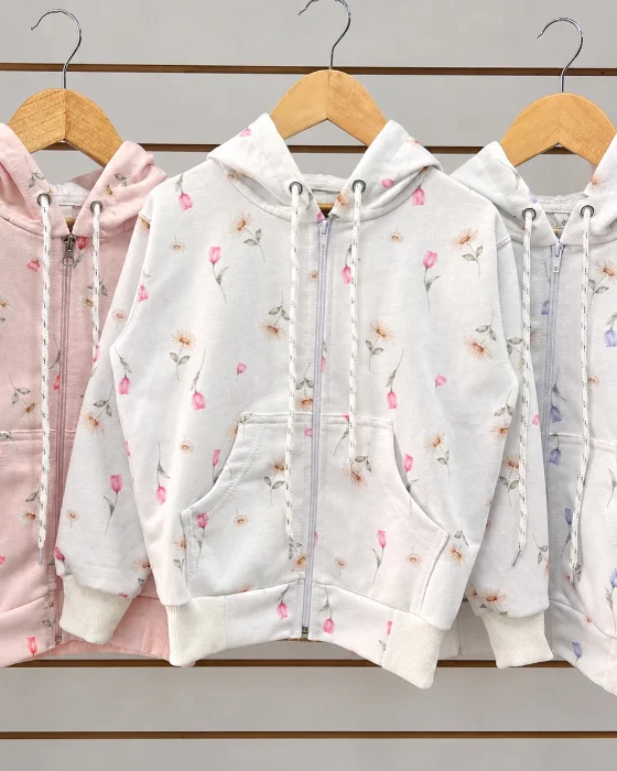 Campera Alg Rústico Estampado- Nena