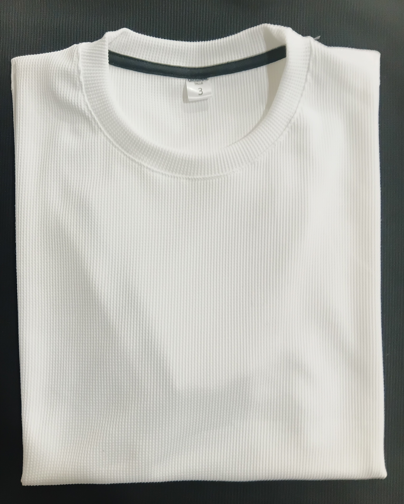 Remera Waffle de Hombre Lisa - Imagen 2
