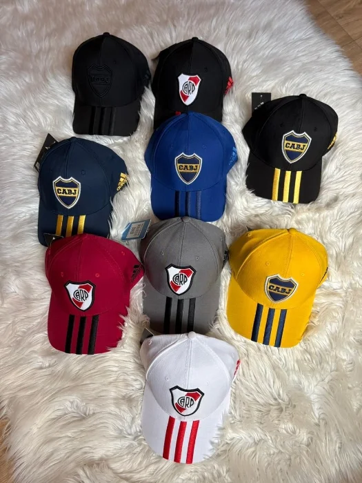 Gorras Bordado Boca  _  River