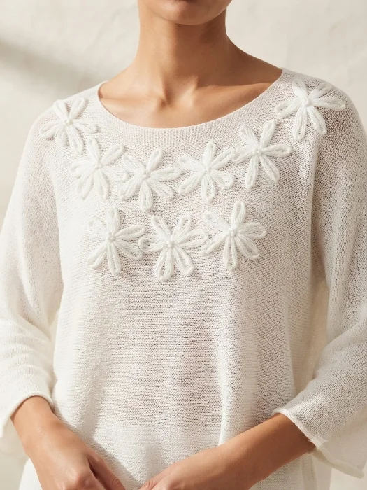 Sweater Hilo Bordado