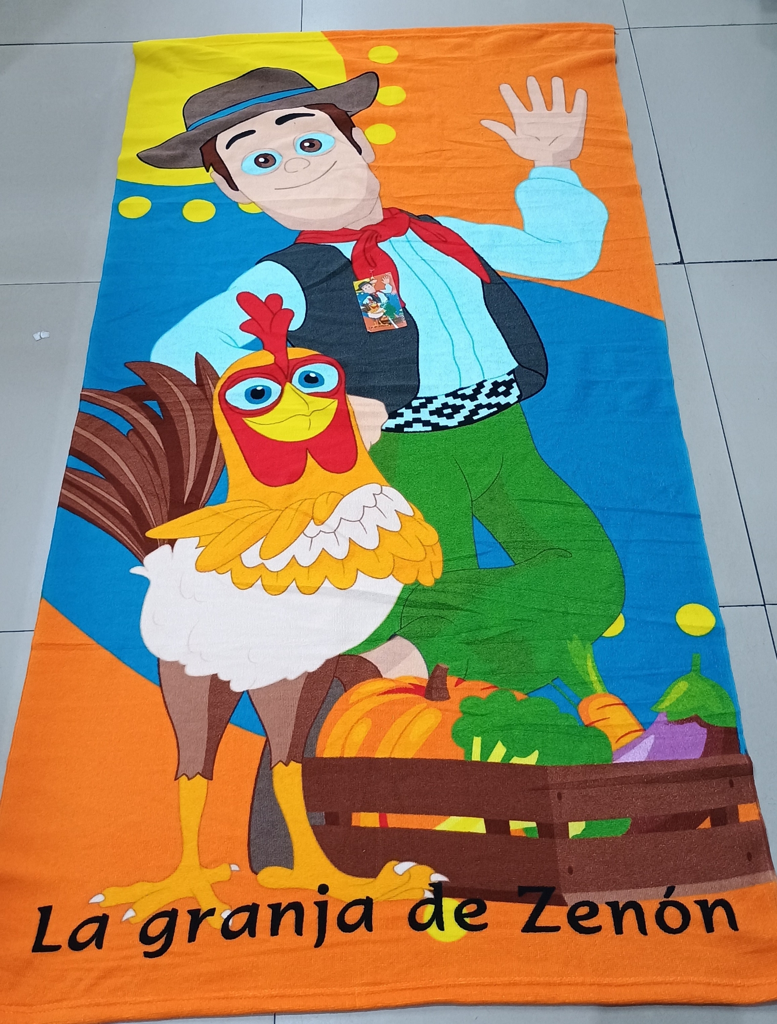 Toallon Playero Personajes Varón - Imagen 2
