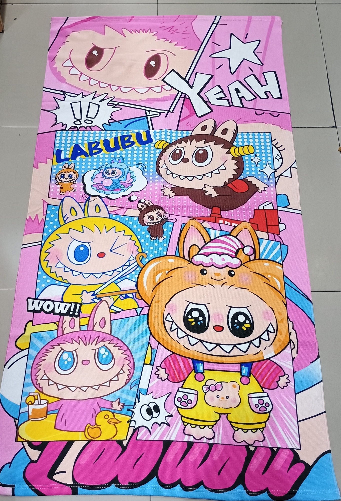 Toallon Playero Personajes Nena - Imagen 4