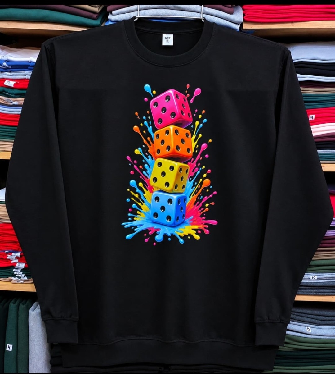 Buzo Rustico Estampado, Talle Especial - Imagen 2