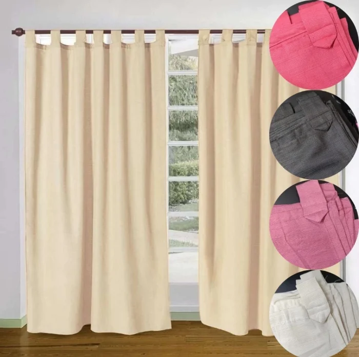 Cortinas Madras Lisas
