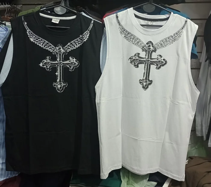 Musculosas de Hombre Algodón Peinado.