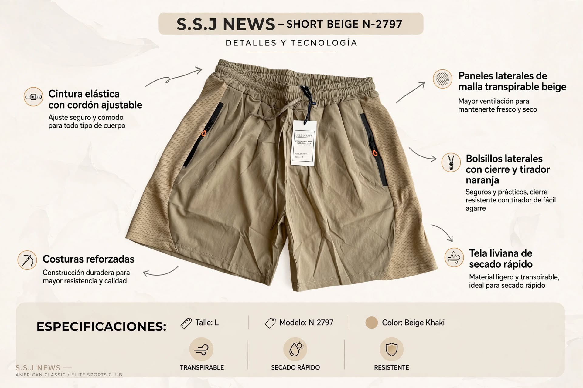 Short Deportivo Importado 1 - Imagen 2