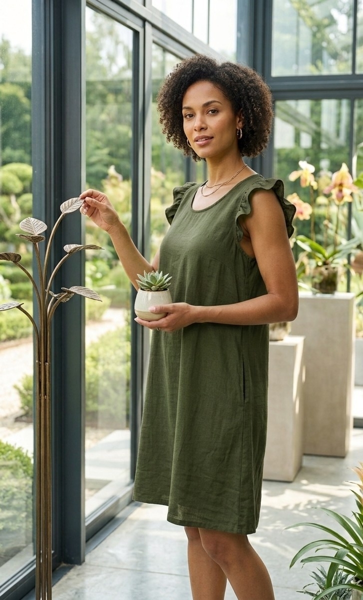Vestido Alina Liso - Imagen 3