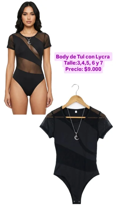 Body Laycra T.  3  al 7