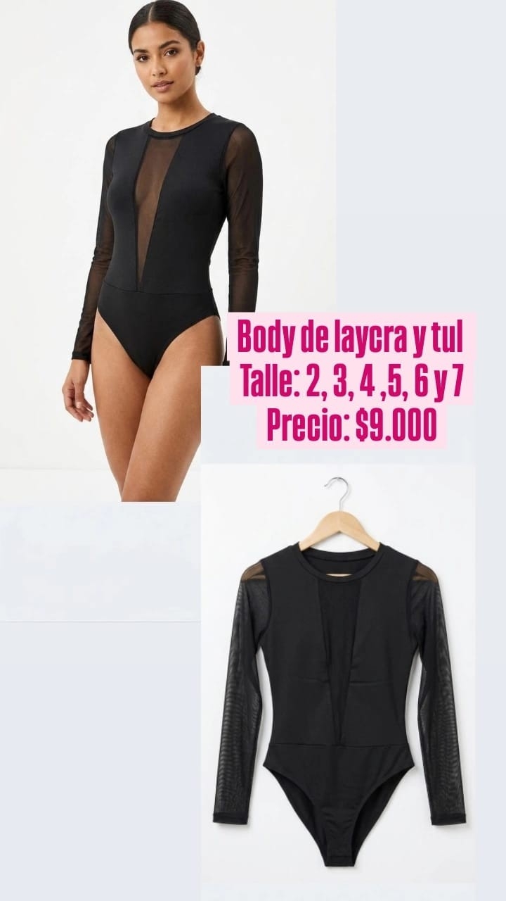 Body Laycra T. 2  al 7 - Imagen 4