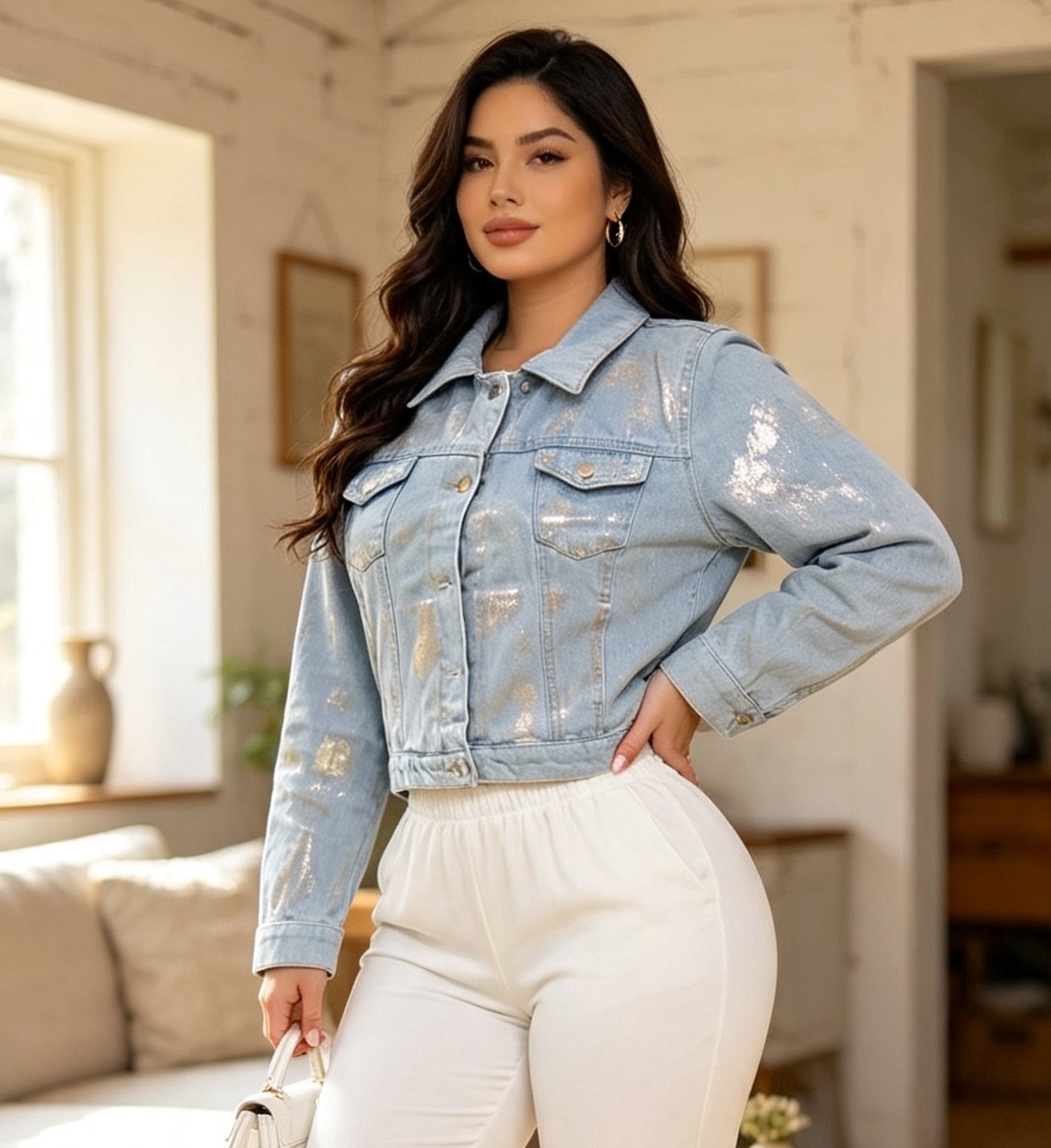 Campera Metalizada - Imagen 3