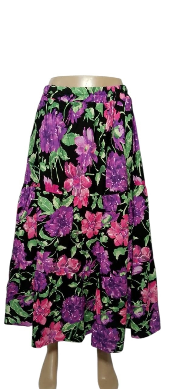 Polleras de Lino Estampado - Imagen 3