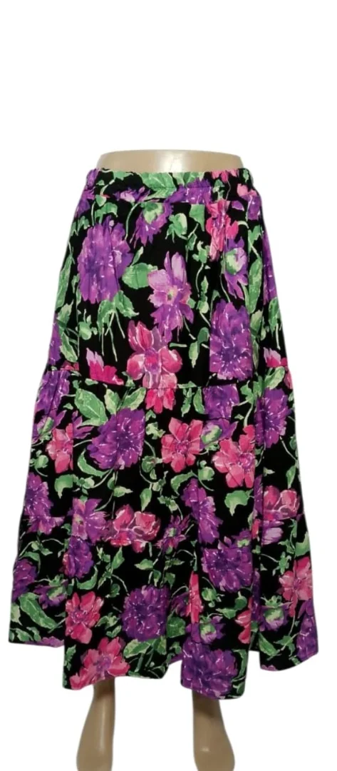 Polleras de Lino Estampado - Imagen 3