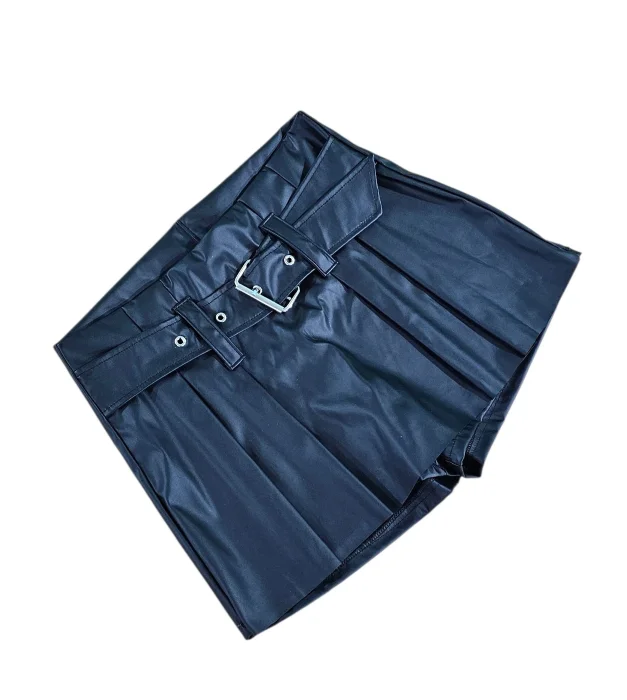 Short Pollera con Cinturón