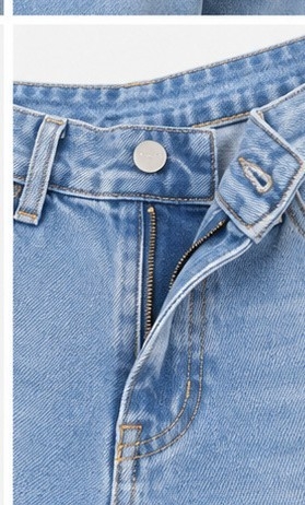 Wideleg Súper Plus Size 56 al 62 Celeste - Imagen 5