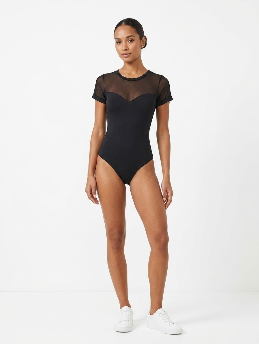Body  de Corazón Laycra T. 3 al 6 - Imagen 6