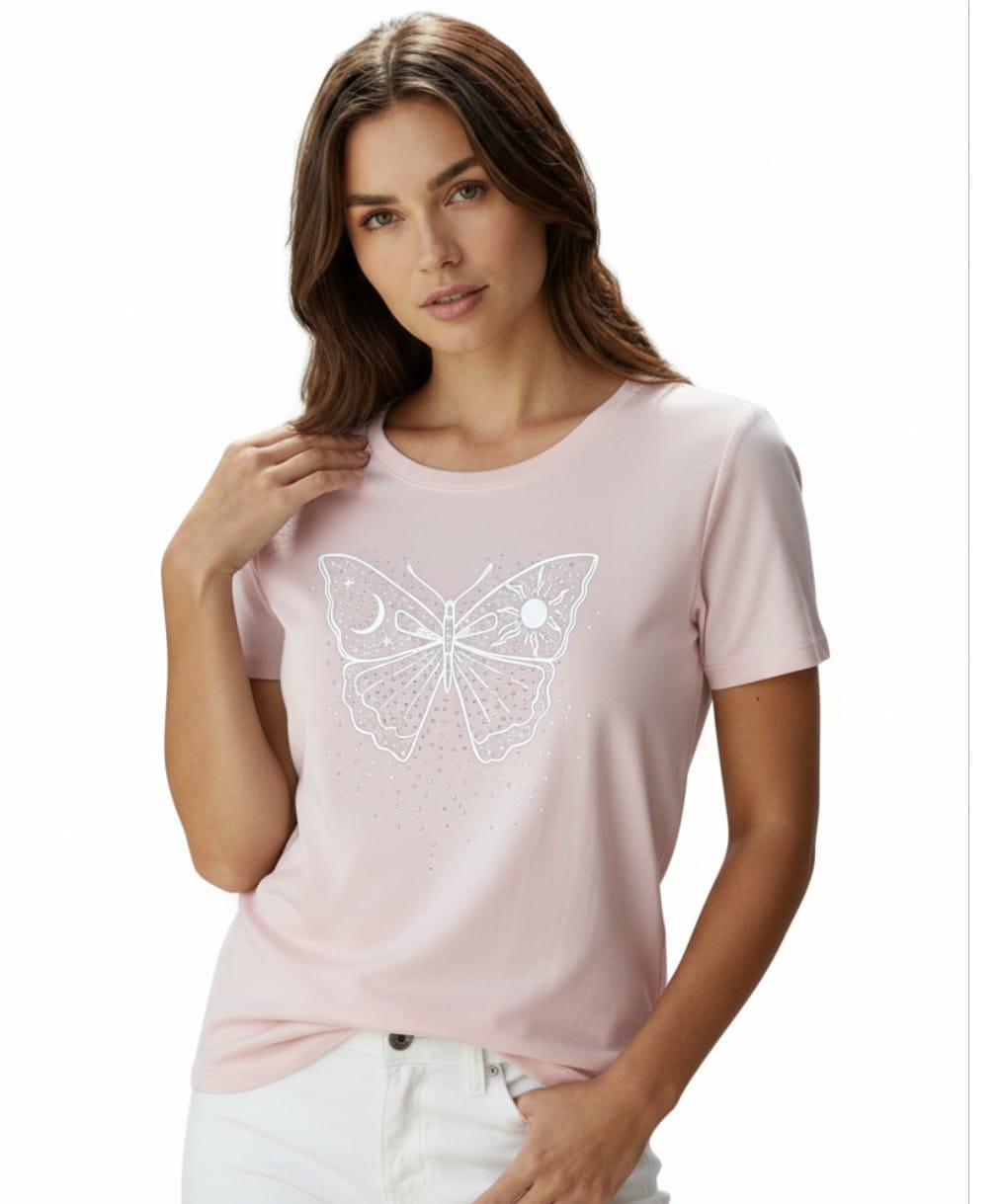 Remera Estampado Brillo - Imagen 3