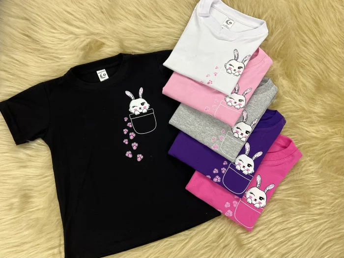 Remera Nena Estampada