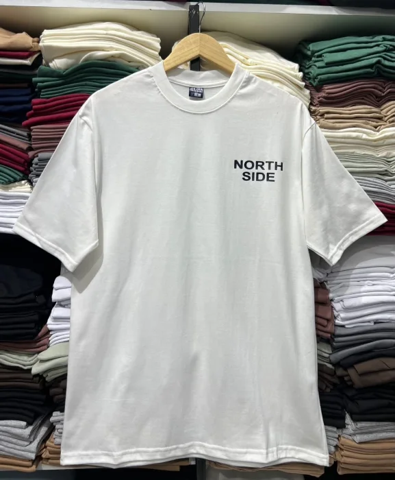 Remeras Oversize Algodón Pesado 15/1 Natural