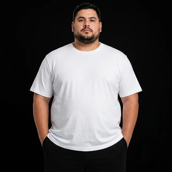 Remeras Talles Especiales con Tapa Costura