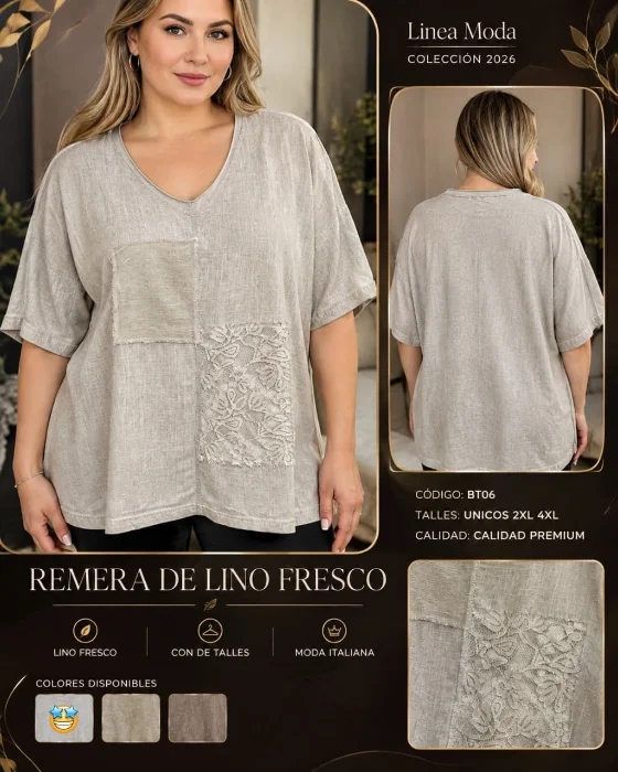 Remera de Lino