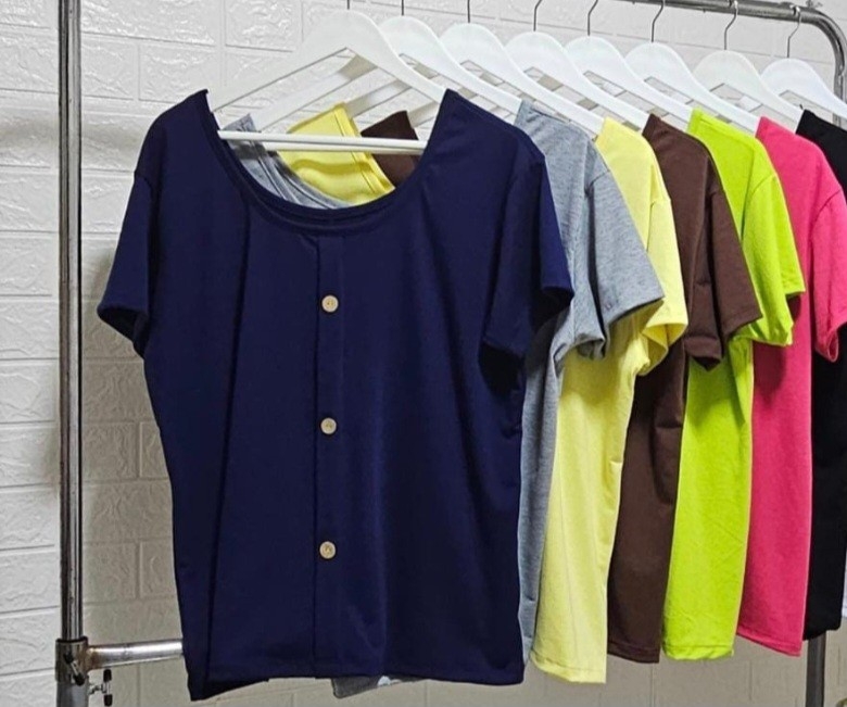 Remera de Modal  Poliester en Talles Grandes del 6 al 10 - Imagen 2