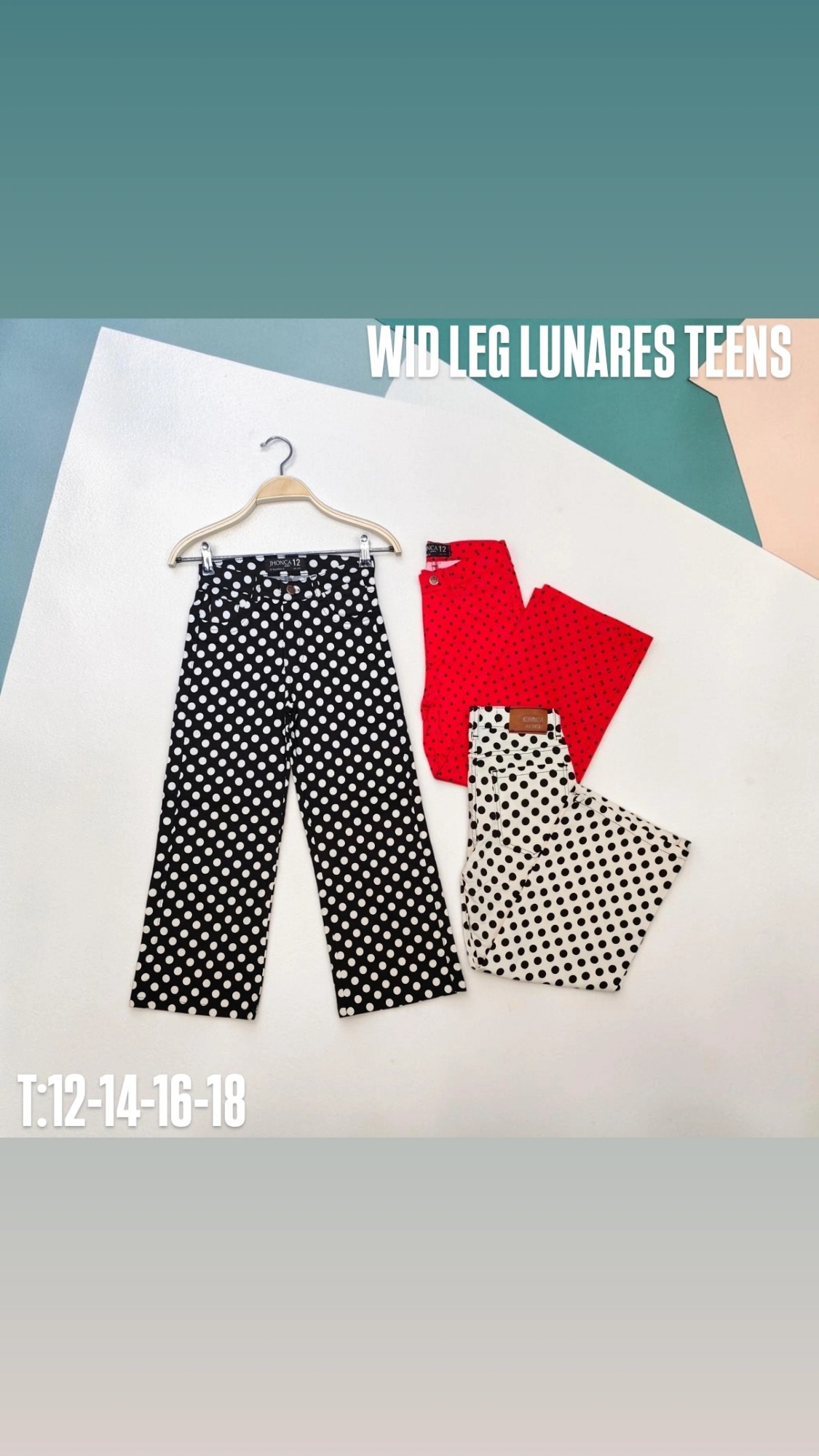 Wid Leg Lunares Teens - Imagen 7