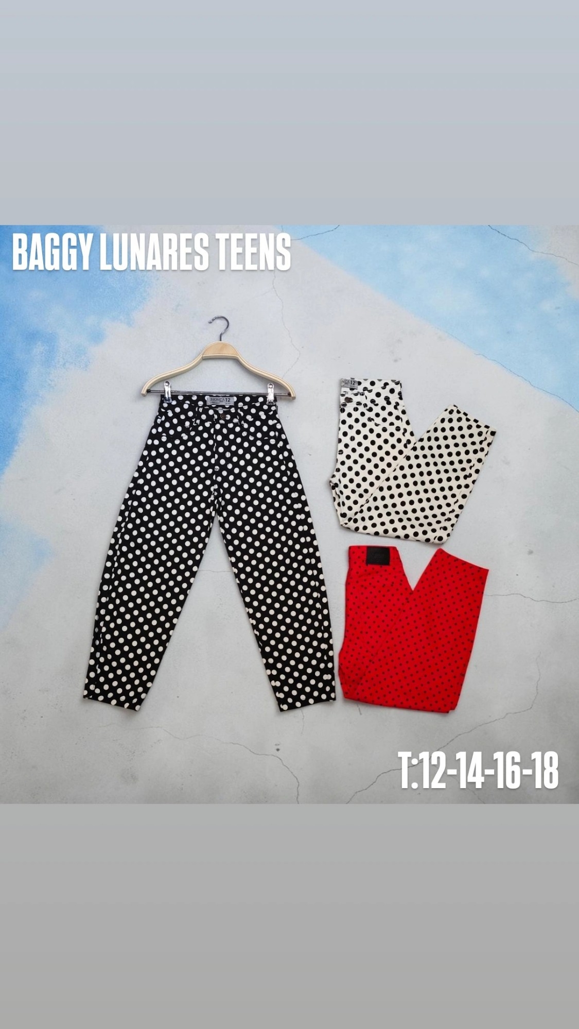 Baggy Lunares Teens - Imagen 7