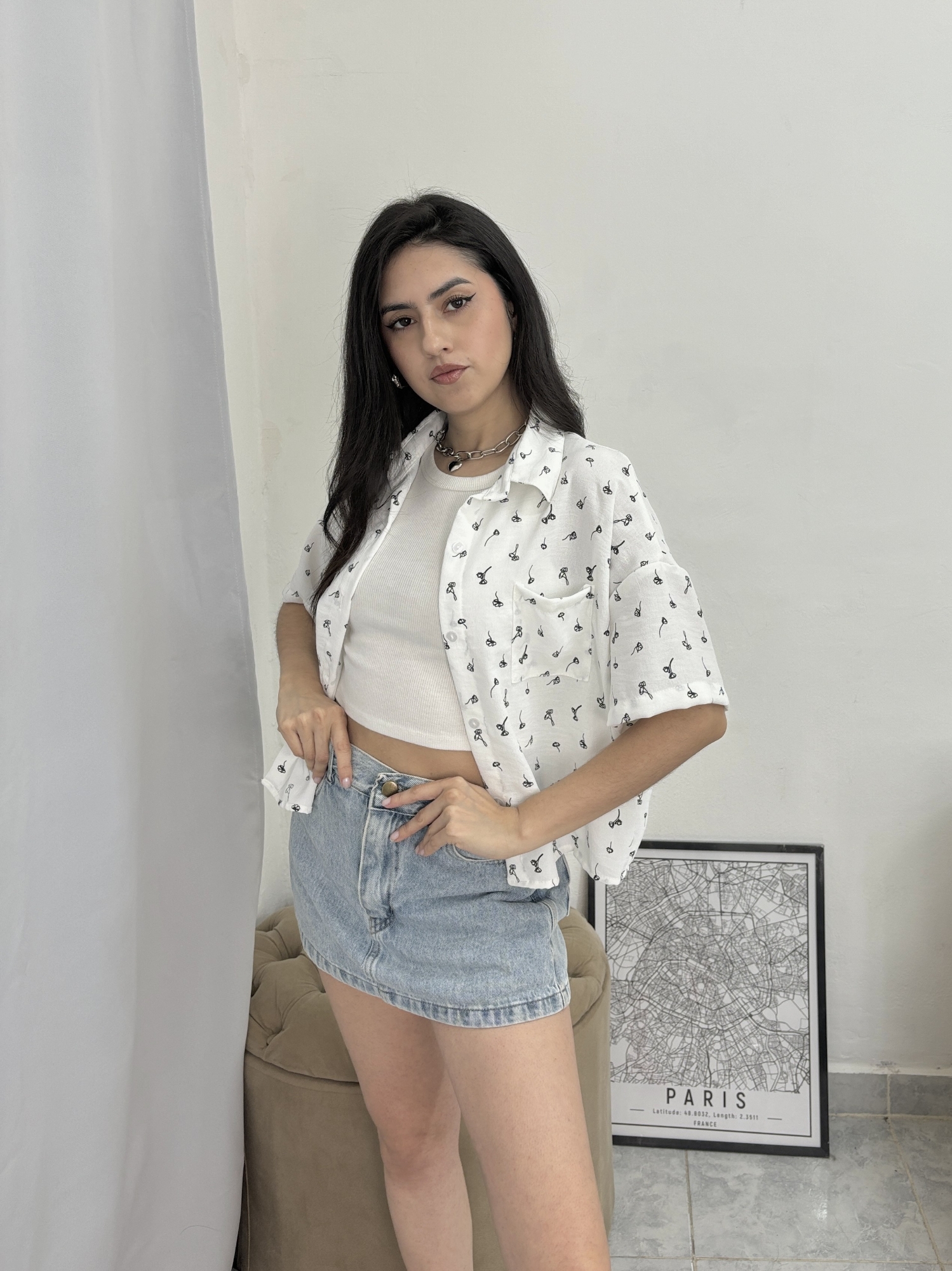 Camisa Cey Estampado - Imagen 2