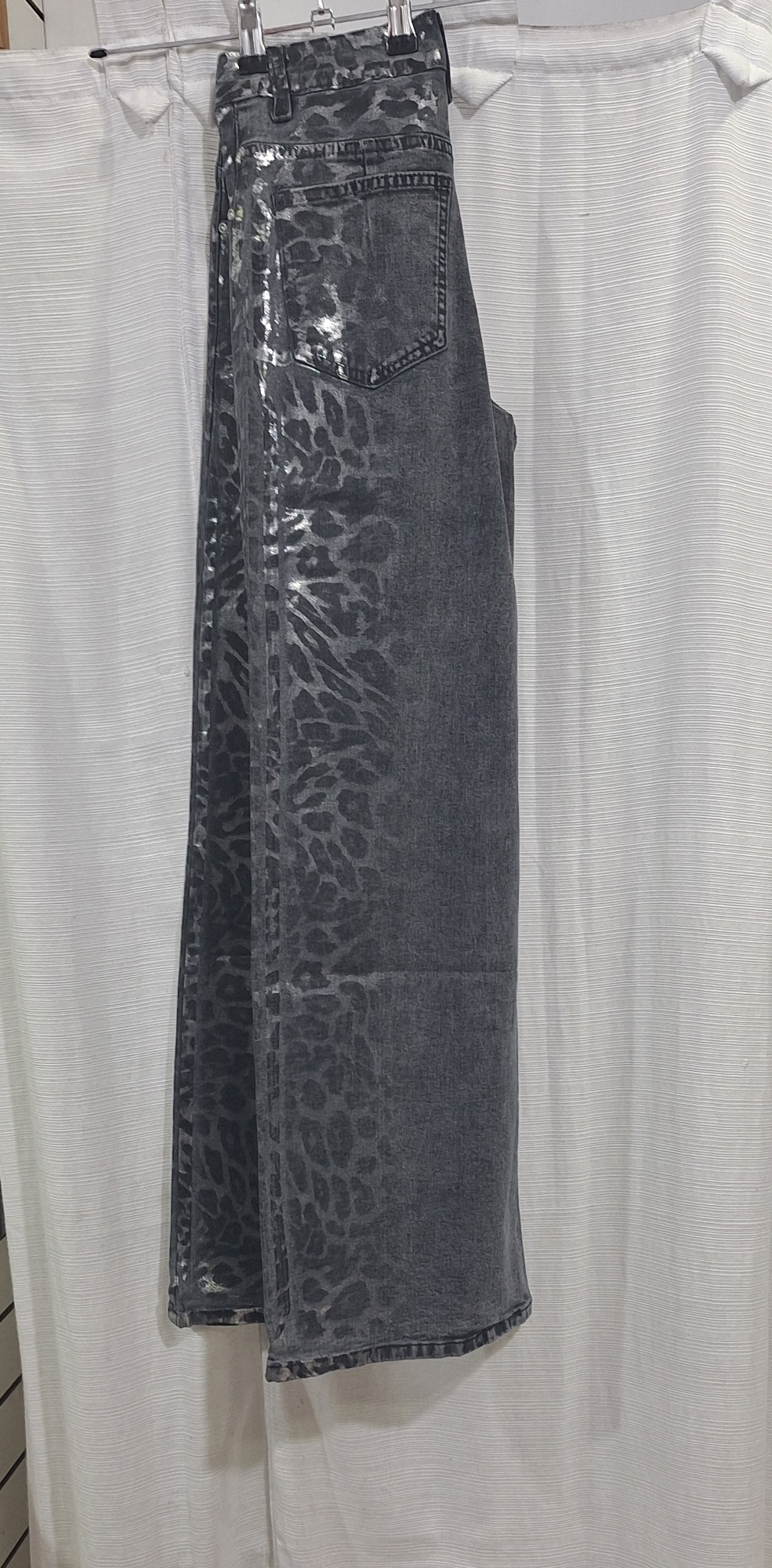 Jeans Wideleg Animal Print - Imagen 3