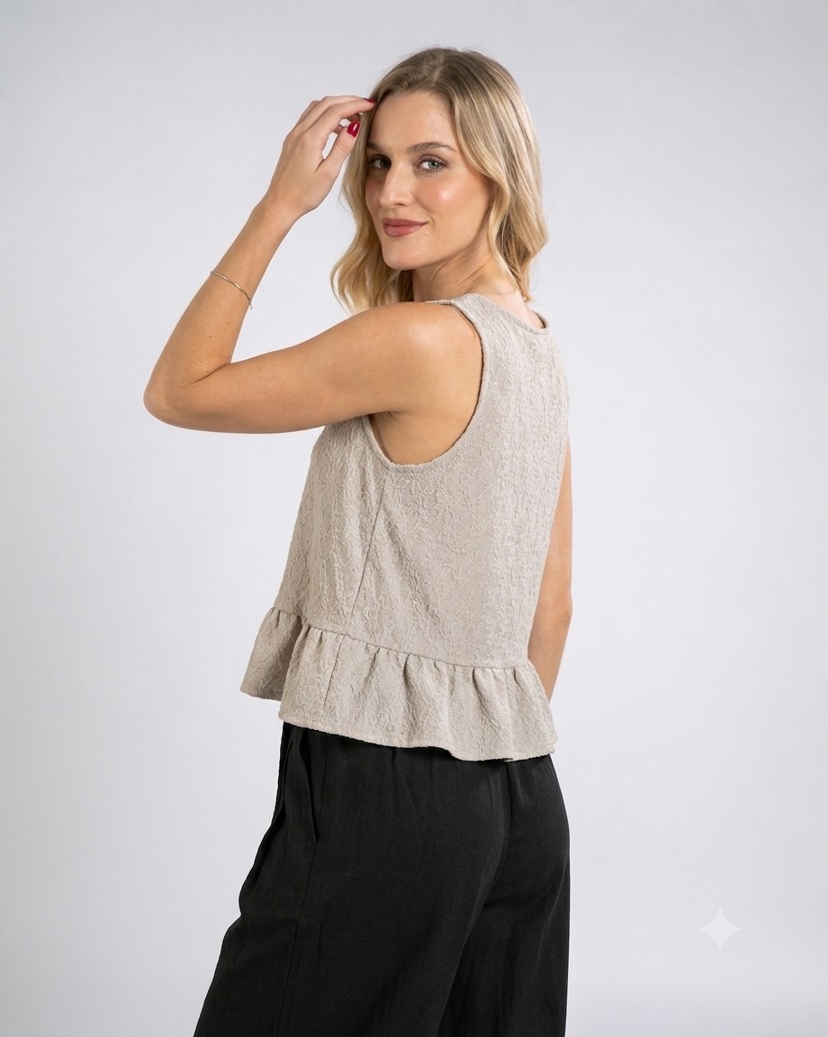 (em4759) Musculosa con Vuelo 5056 - Imagen 2