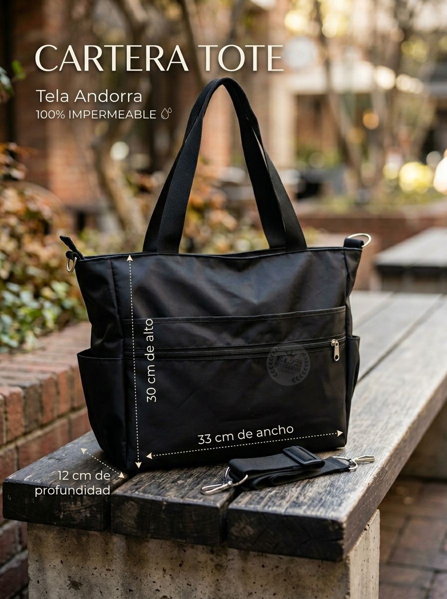 Tote Bags de Tela de Andorra 100 % Impermeable - Imagen 4