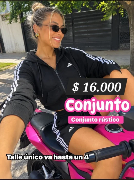 Conjunto Deportivo Algodon Rustico