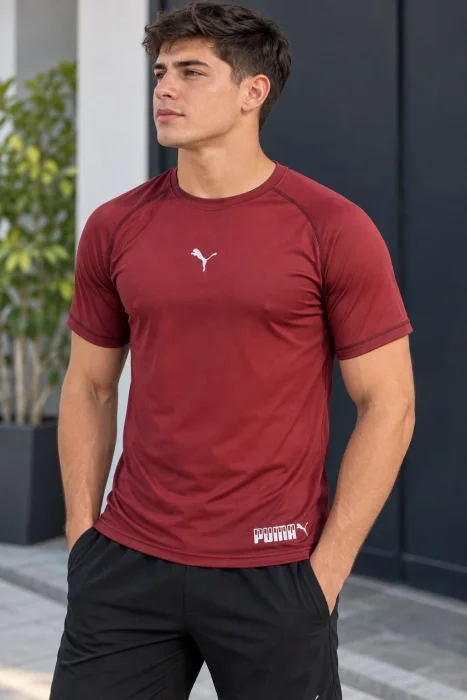 Remera Deportiva Lycra Jaspeada