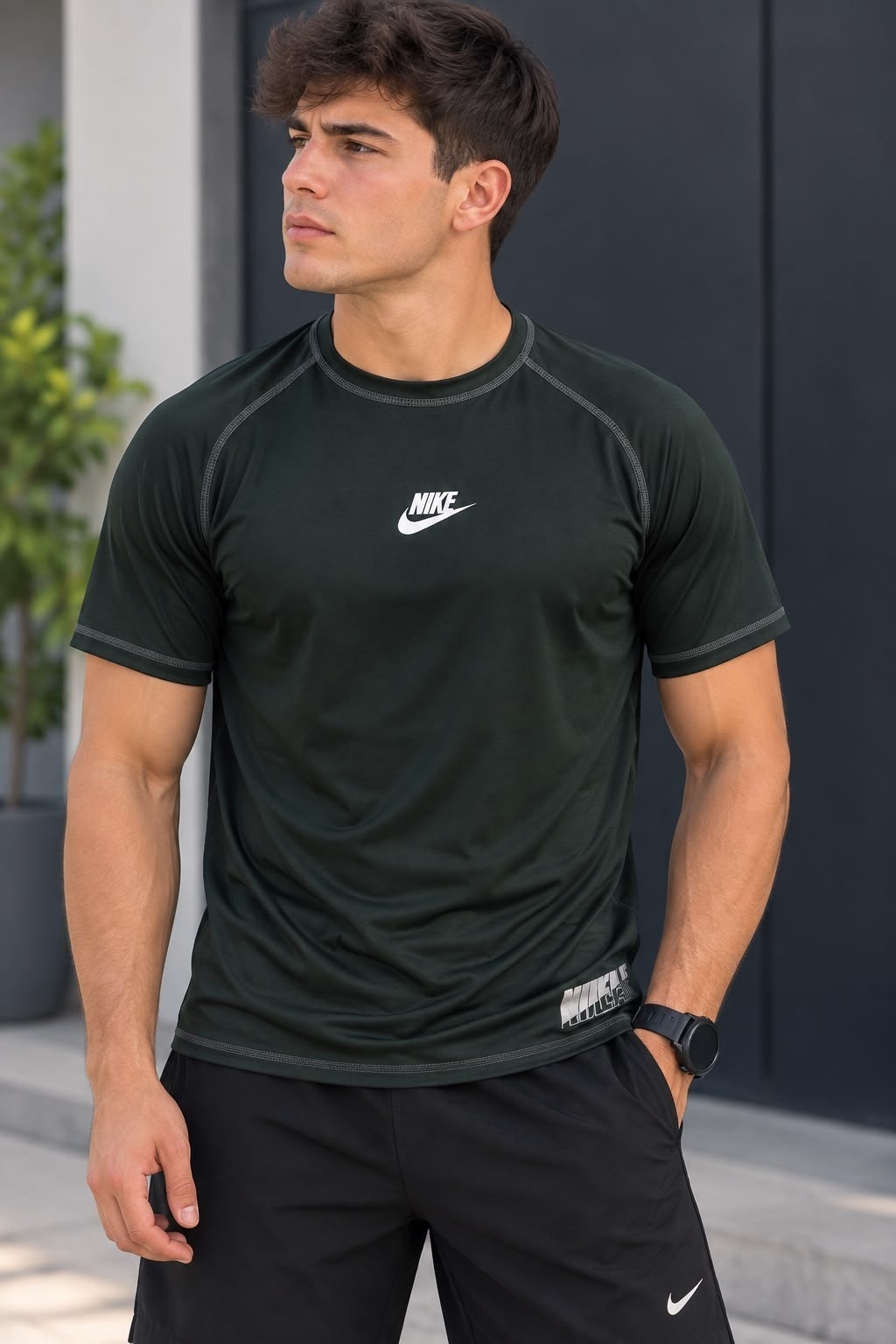 Remera Deportiva Lycra Jaspeada - Imagen 6