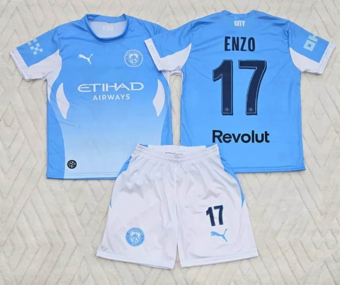 Conjunto Enzo Fernández Manchester City Adultos